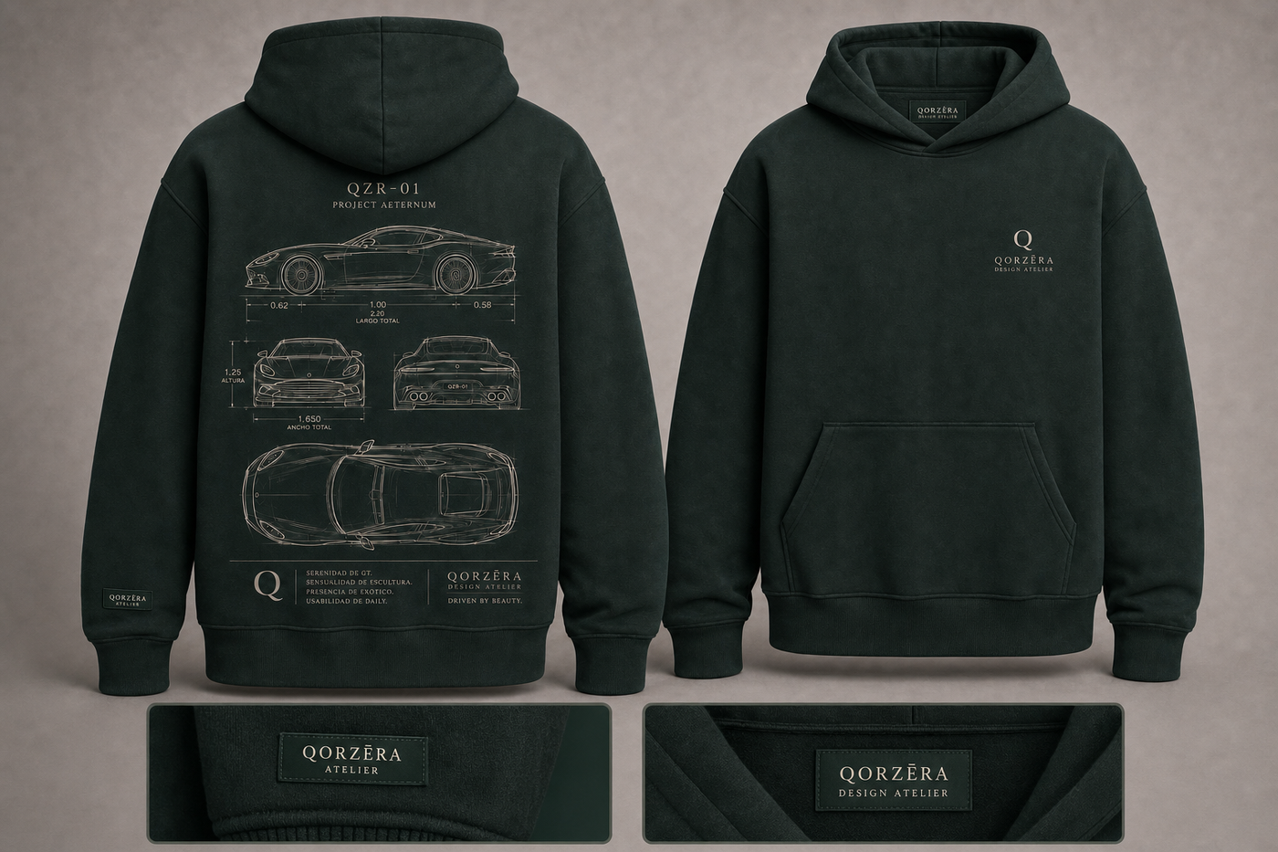 Technical Study Hoodie — Men